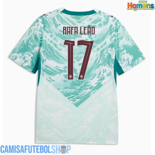 Camisa de time de futebol Portugal Rafael Leao #17 Replicas 2º Equipamento Mundo 2026 Manga Curta